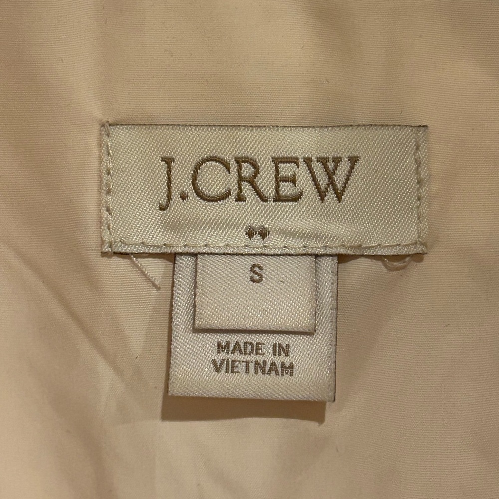 J. Crew Quilted Beige Vest - Picture 3 of 4